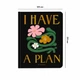 Планер «I HAVE A PLAN» квіткова абстракція - изображение 2