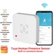 Микроволновый датчик движения Tuya Wi-Fi, беспроводной, квадратный, умный сенсор с датчиком освещения – 1163358 - изображение 2