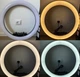 Світлодіодна кільцева лампа для селфі 45 см RGB з пультом - зображення 9