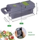 Універсальна овочерізка мультислайсер Nicer Dicer Терка подрібнювач з контейнером - зображення 8