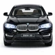 Игрушечная машинка Автопром BMW X6 1:32, 14 см, черная — металлическая модель со светом, звуком и инерционным ходом, арт. 68311-2 - изображение 4