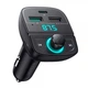 АЗП з FM-модулятором UGREEN CD229 FM&Bluetooth Transmitter&Car Charger + TF Slot Black (UGR-80910) (15001) - изображение 1
