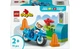 Конструктор LEGO Синій поліцейський мотоцикл 11 деталей (10471) - изображение 1