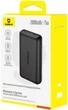 Зовнішній акумулятор (павербанк) Baseus 20000mAh 15W Cluster Black (P10079100113-00) - зображення 2