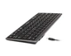 Клавіатура A4Tech Fstyler FX61 Grey - зображення 3