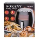 Аерофритюрниця Sokany на 8 літрів 1800 Вт чорна SK8013 - изображение 6