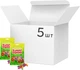 Упаковка конфет желейных Roshen Fizzy Worms Yummi Gummi 70 г х 5 шт (4823077636387_2) - изображение 1