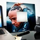 Декоративное зеркало "Льюис Хэмилтон. Lewis Hamilton. Формула 1. Formula F1" сувенир для фанатов автогонок, украшение спальни, гаража - изображение 3