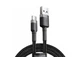 Кабель Baseus Cafule Cable USB for Type-C 2A 2м Black (CATKLF-CG1) - зображення 2