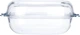 Форма Vilde термостійка скляна з кришкою 34.5 x 22.5 x 14.5 cм 3.1 л + 2.6 л (5900670100350) - зображення 2