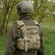 Тактическая плитоноска Kiborg GU Generation 1 с системой быстрого сброса Пиксель (Glory to Ukraine) - изображение 6