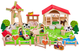 Zestaw do zabawy Bigjigs Toys Duża drewniana farma 48 elementów (0691621034156) - obraz 1