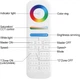 Пульт керування для RGB CCT LED-освітлення MiLight 2.4GHz Wireless Remote Controller (8 Zones), працює на частоті 2.4 ГГц із радіусом дії до 30 м, до 8 незалежних зон - зображення 5
