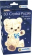 3D пазл Crystal HCM Kinzel Мишка Белый 48 деталей (4018928591919) - изображение 1