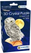 3D пазл Crystal HCM Kinzel Сова 42 детали (4018928591575) - изображение 1