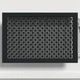 Решетка на батарею декоративная SMARTWOOD R2063 300 мм Черний (R20631107) - изображение 1