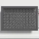 Решетка на батарею декоративная SMARTWOOD R2019 1500 мм Графит (R20195106) - изображение 1