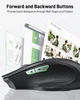 Бездротова комп’ютерна миша Acer, три налаштування DPI (1600/1200/800), 6 кнопок, 2.4GHz, стабільна передача сигналу без затримок через USB-приймач - зображення 5