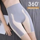 Шорты с высокой талией для коррекции фигуры M/L/XL, из легкого бесшовного нейлона с функцией отвода влаги - изображение 6