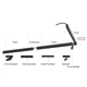 Накладний магнітний трек Lightwell LW-TRACK-SURF-B-1.5m 1.5 м Чорний (304407) - зображення 3