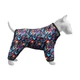Вітровка для собак Waudog Clothes Нескінченні світи S32 47-50х35-38 см (389-4058 Col) - зображення 2