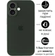 Чохол Silicone Premium case з захистом камери для iPhone 16 Plus Full Camera Protective ( iPhone 16 + ) dark green 3474 - зображення 1