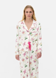 Сатинова пижамна рубашка Boyfriend Primark XXS для дома и сна Молочный (8689) - изображение 2