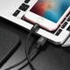 Кабель Hoco X14 USB to Lightning 2m чорний - зображення 4
