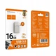USB флеш накопитель Hoco UD17 16GB Type-C металлический серебристый (UD17) - изображение 4