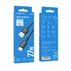 Кабель USB Borofone BX93, USB to Type-C, PD 27W, 1m, чорний - зображення 4