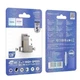 USB флеш-накопичувач Hoco UD14 128GB 2 в 1 USB 3.2 Type-C металевий металевий сірий (UD14) - зображення 4
