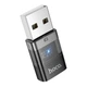 Адаптер переходник Hoco UA36C USB to Type-C черный - изображение 3