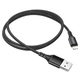 Кабель USB Borofone BX54, USB to Lightning, 2.4А, 1m, чорний - зображення 3
