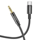 AUX кабель Hoco UPA19 Type-C to Jack 3.5 1m черный - изображение 1