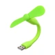Мобільний вентилятор USB зелений - изображение 1