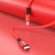 Кабель Hoco X14 DS Type-C to Lightning PD 3m червоний - зображення 2