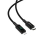 Кабель USB Acefast C6-01 с дисплеем, Type-C to Lightning, PD 30W, 1.2m, черный - изображение 2