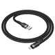 Кабель Borofone BU35 USB to MicroUSB 1.2m чорний - зображення 4