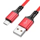 Кабель Borofone BX83 USB to MicroUSB 1m красный - изображение 3