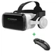 VR Окуляри віртуальної реальності VR SHINECON G04DBS Bluetooth з'єднання для смартфонів 5.5-7,2" + геймпад контроллер Mocute 052 - изображение 1