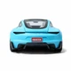 Металева іграшкова машинка Автопром Tesla Roadster 1:24 (19,5 см) — світло, звук, інерційна, блакитна - зображення 6