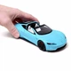 Металева іграшкова машинка Автопром Tesla Roadster 1:24 (19,5 см) — світло, звук, інерційна, блакитна - зображення 7