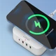 Беспроводное зарядное устройство Ldnio AW004 3 USB/ Type-C QC PD 32W белое - изображение 4