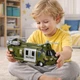 Игрушечный военный вертолет WY641A зеленый 1:16 — свет, звук, подвижные детали, 27 см - изображение 7
