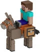 Набір іграшок Майнкрафт Стів та Осел Minecraft Steve and Donkey Mattel JCN54 - зображення 5