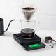 Весы с таймером Choxila MS-K07 Black 3 кг электронные для бариста с резиновым ковриком настольные - изображение 6