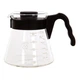 Сервер Ecocoffeetools S600 Black стеклянный графин 600 мл для приготовления кофе заварник для пуровера - изображение 1