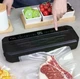 Вакуумный упаковщик универсальный Food Vacuum Sealer 65 kPa 6 режимов + в подарок пакеты для вакууматора черный - изображение 7