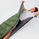 Теплый спальный мешок водонепроницаемый Outdoor-Huck -10 °С для туризма 210x75см 2.4 кг LT-7802 Green - изображение 2