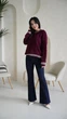 Светр Willow One Size бордовий - зображення 3